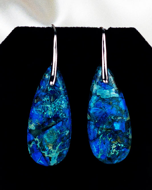 Sexy Bohemian Elegant Style Droplet Imperial Stone Earrings
