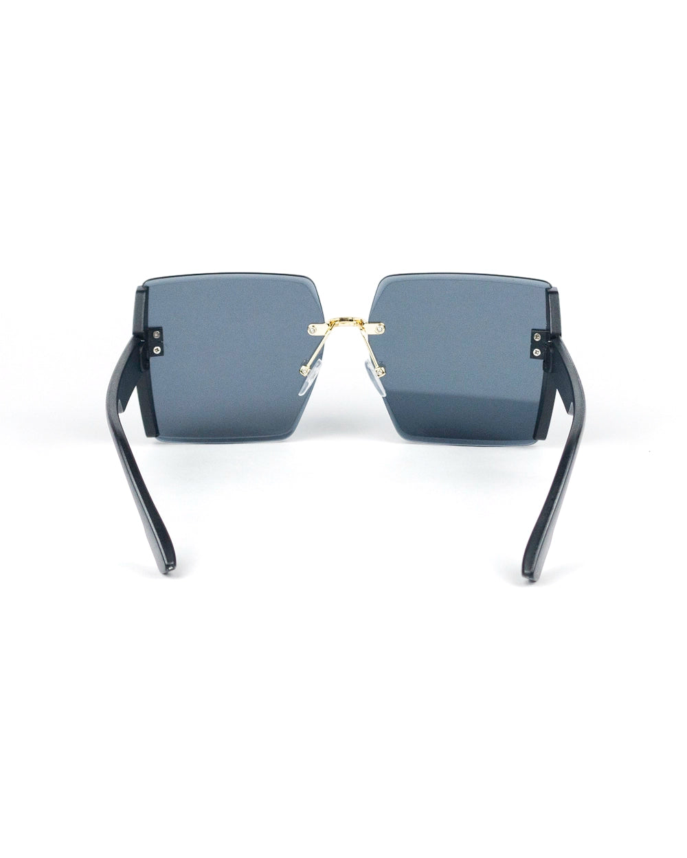 Oversized Gradient Rimless Sunglasses: Your Sun Shades for Stylish Summer Travels