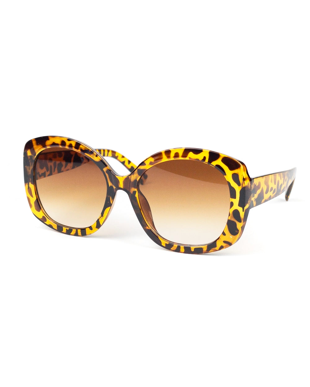 Trendy Oversized Round Sunglasses