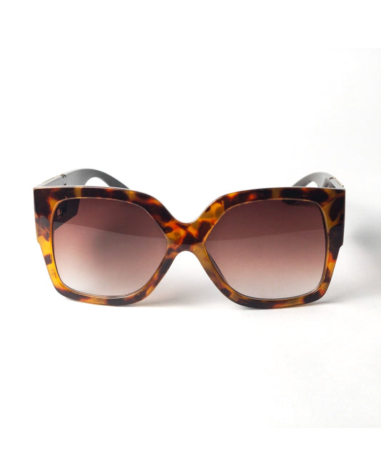 Luxury Mirror Lens Vintage Square Sunglasses: Sun Protection with Style