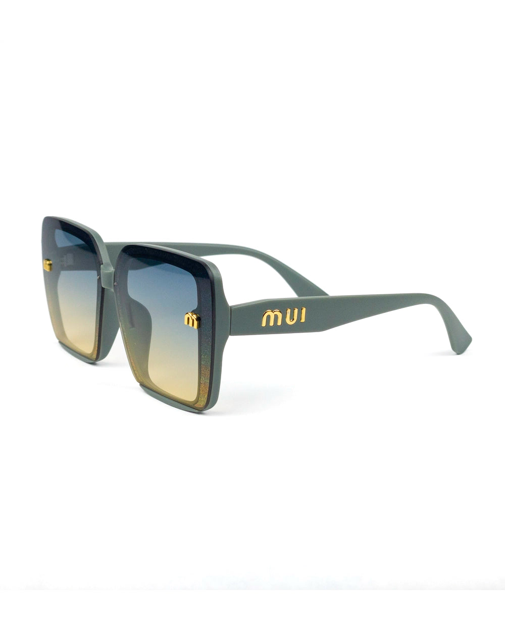 Glitter Square Fashion Sunglasses