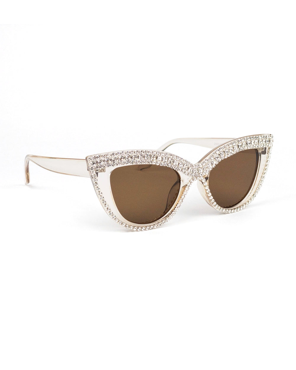 Sparkling Rhinestone Luxury Cat Eye Fashion Sunglasses